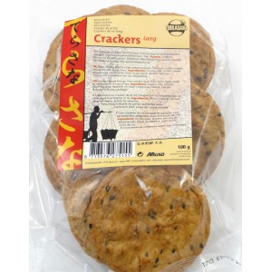 Crackers de riz complet large 100g