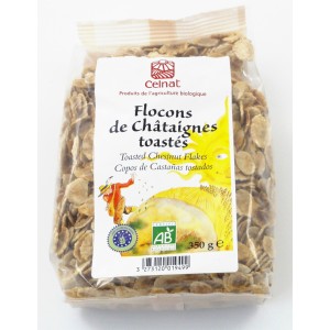 Flocons de chataignes toastes 350g