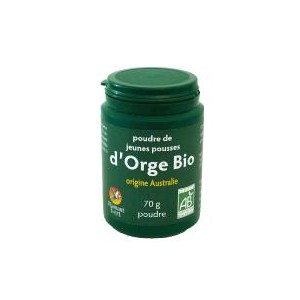 Jeune pousses d'orge poudre 70g