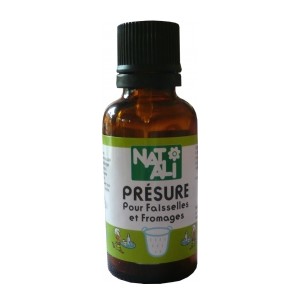 Presure liquide pourfromage frais 30ml